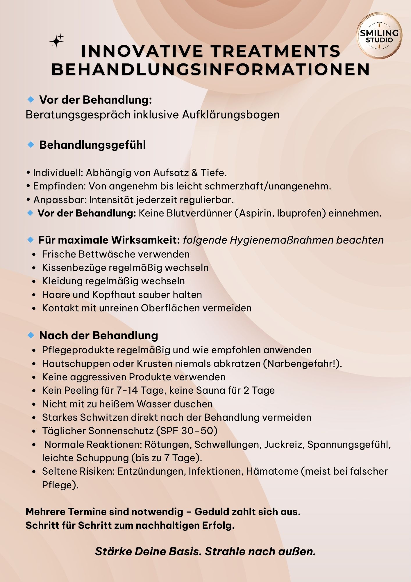 Innovative Treatments – Informationsblatt